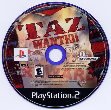 
Taz: Wanted | PlayStation 2 | physical media | Data by MobyGames.com