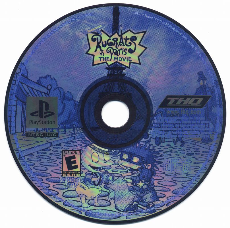 Rugrats in Paris: The Movie | PlayStation | physical media | region=North America | source-country=United States | zypher-v2 | moby-c5077468a9f0 | Data by MobyGames.com