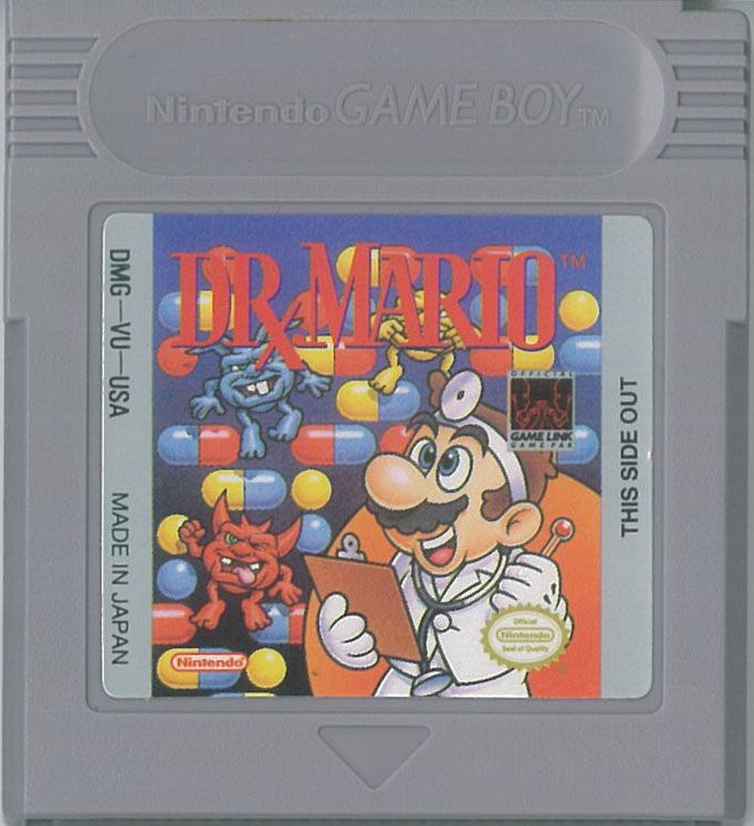 Dr. Mario | Game Boy | physical media | region=North America | source-country=United States | zypher-v2 | moby-c6f40ed5427f | Data by MobyGames.com