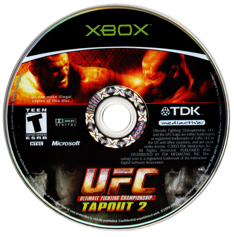 
Ultimate Fighting Championship: Tapout 2 | Xbox | physical media | Data by MobyGames.com