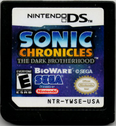 Sonic Chronicles: The Dark Brotherhood | Nintendo DS | physical media | region=North America | source-country=United States | zypher-v2 | moby-d9f998eeaed0 | Data by MobyGames.com