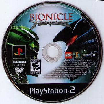 
Bionicle Heroes | PlayStation 2 | physical media | Region: North America | source-country=United States | Data by MobyGames.com