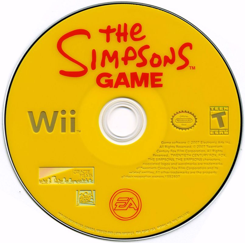 The Simpsons Game | Wii | physical media | region=North America | source-country=Canada,Mexico,Other,United States | zypher-v2 | moby-46e2f3cae7fe | Data by MobyGames.com