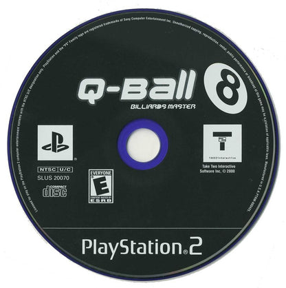 Q-Ball Billiards Master | PlayStation 2 | physical media | region=North America | source-country=United States | zypher-v2 | moby-a8f9a4a42ccb | Data by MobyGames.com
