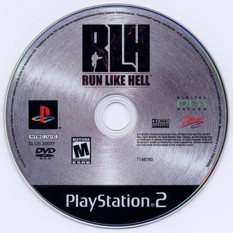 
Run Like Hell | PlayStation 2 | physical media | Data by MobyGames.com