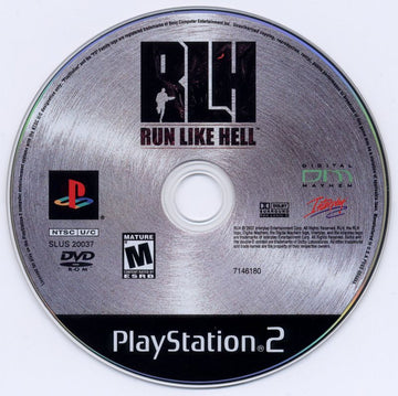 
Run Like Hell | PlayStation 2 | physical media | Data by MobyGames.com