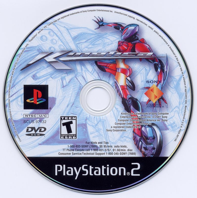 
Kinetica | PlayStation 2 | physical media | Data by MobyGames.com
