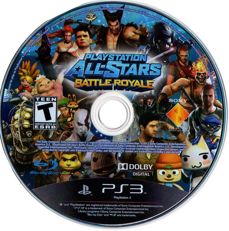 
PlayStation All-Stars Battle Royale | PlayStation 3 | physical media | Data by MobyGames.com