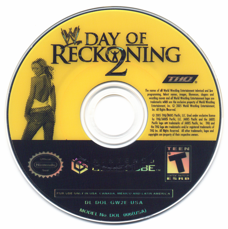 WWE Day of Reckoning 2 | GameCube | physical media | region=North America | source-country=United States | zypher-v2 | moby-47b525e6b51a | Data by MobyGames.com