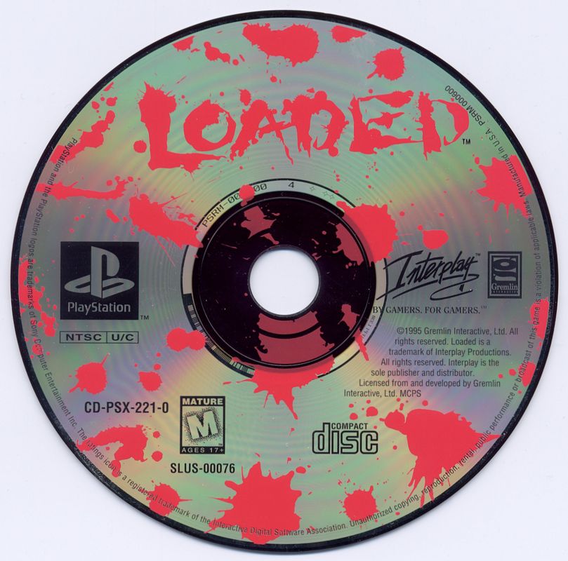 
Loaded | PlayStation | physical media | Data by MobyGames.com