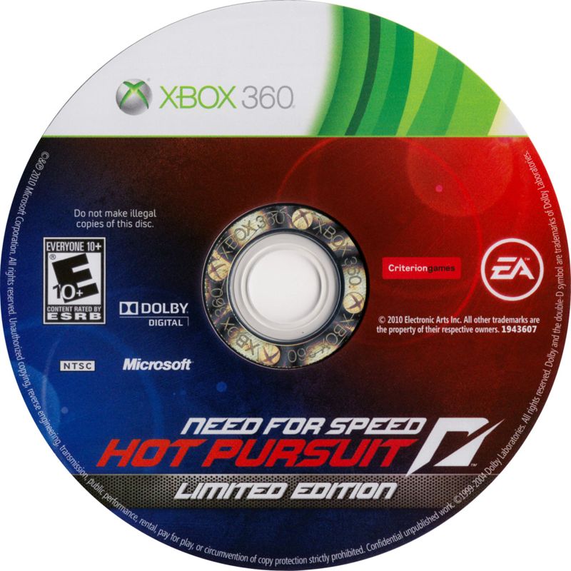 Need for Speed: Hot Pursuit (Limited Edition) | Xbox 360 | physical media | region=North America | source-country=United States | zypher-v2 | moby-d35677586300 | Data by MobyGames.com