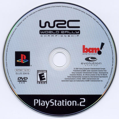 
WRC World Rally Championship | PlayStation 2 | physical media | Region: North America | source-country=Canada,United States | Data by MobyGames.com