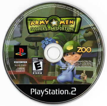 
Army Men: Soldiers of Misfortune | PlayStation 2 | physical media | Region: North America | source-country=Canada,United States | Data by MobyGames.com