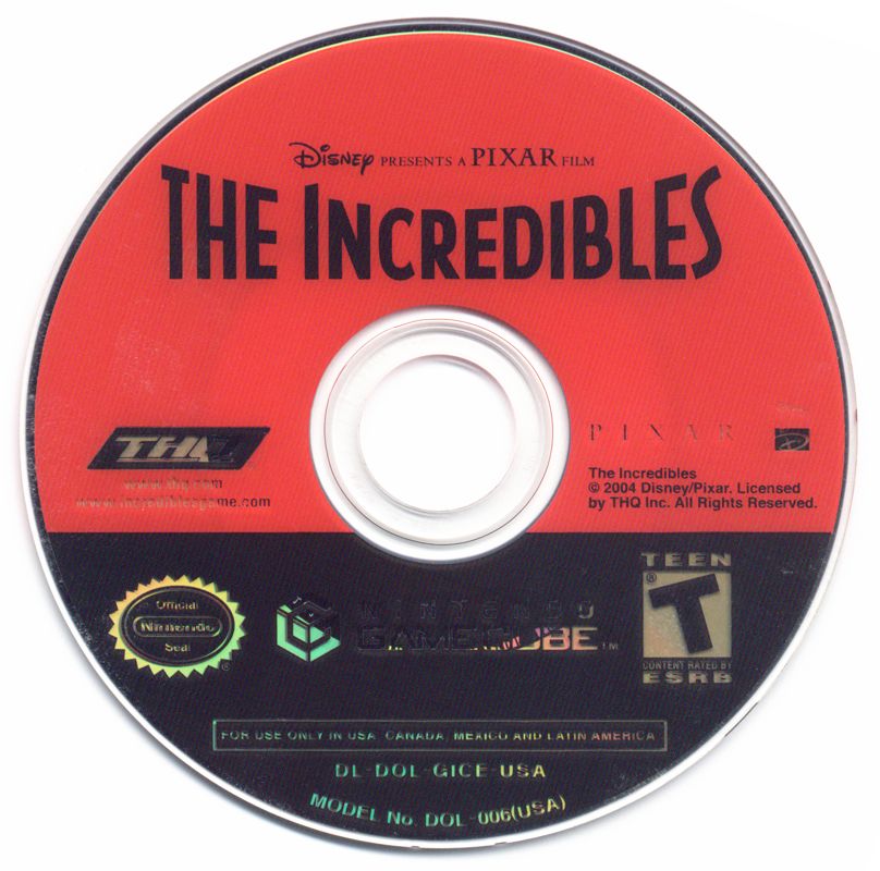 The Incredibles | GameCube | physical media | region=North America | source-country=United States | zypher-v2 | moby-9d2181dd586a | Data by MobyGames.com