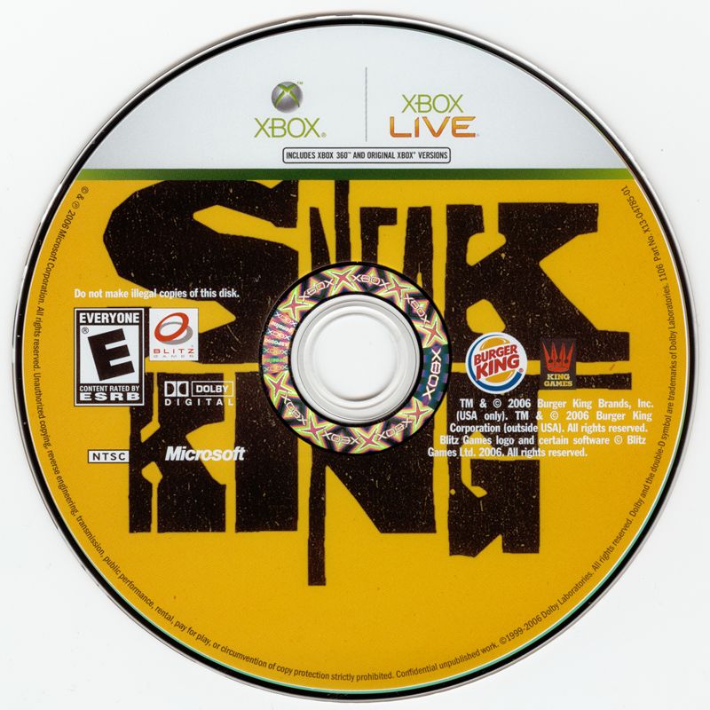 Sneak King | Xbox 360 | physical media | region=North America | source-country=Canada,United States | zypher-v2 | moby-27aba8eb9313 | Data by MobyGames.com