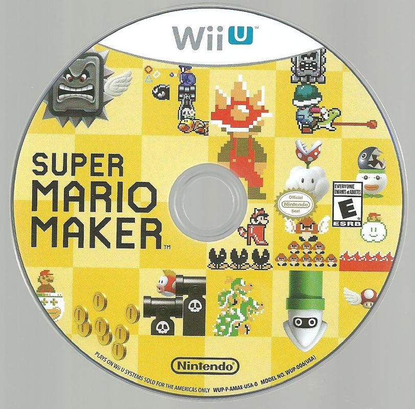 Super Mario Maker | Wii U | physical media | region=North America | source-country=Canada,United States | zypher-v2 | moby-252088ce3532 | Data by MobyGames.com