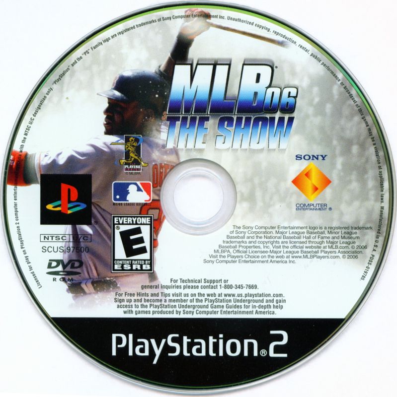MLB 06: The Show | PlayStation 2 | physical media | region=North America | source-country=United States | zypher-v2 | moby-7af9e9d2f0d6 | Data by MobyGames.com