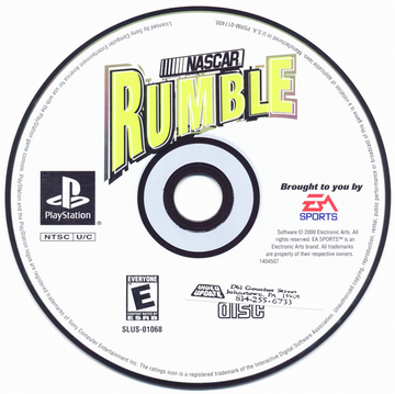 
NASCAR Rumble | PlayStation | physical media | Data by MobyGames.com
