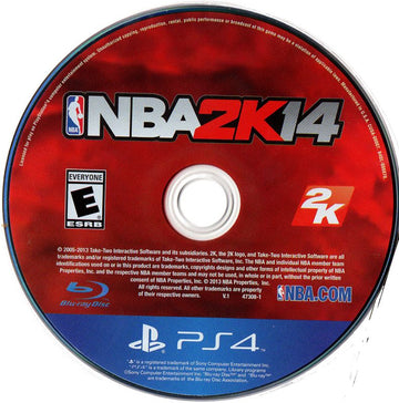 
NBA 2K14 | PlayStation 4 | physical media | Data by MobyGames.com