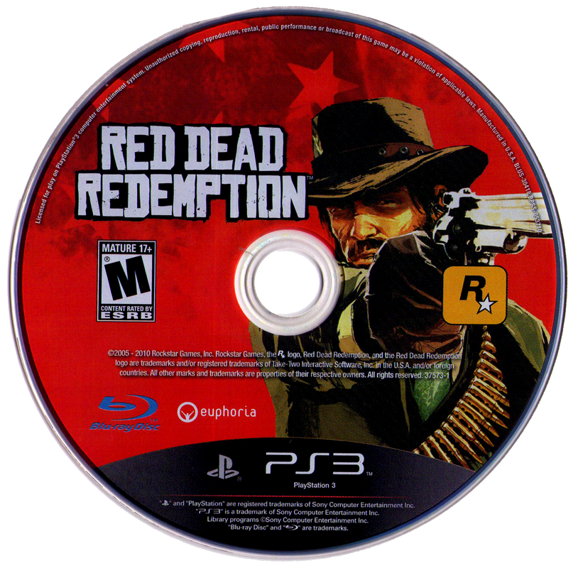 
Red Dead Redemption | PlayStation 3 | physical media | Region: North America | source-country=United States | Data by MobyGames.com