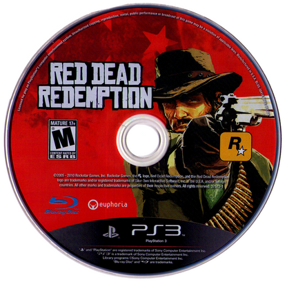 
Red Dead Redemption | PlayStation 3 | physical media | Region: North America | source-country=United States | Data by MobyGames.com