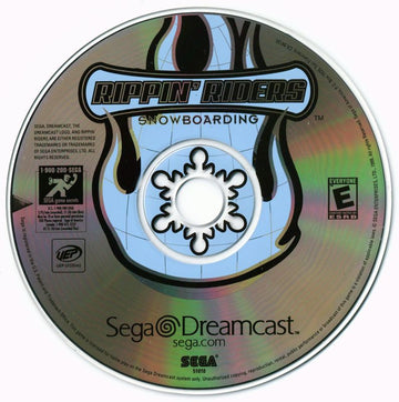 
Rippin' Riders Snowboarding | Dreamcast | game disc 1 of 1 | Data by MobyGames.com
