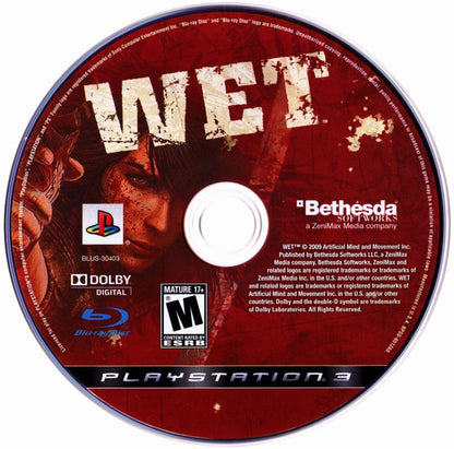 
Wet | PlayStation 3 | physical media | Region: North America | source-country=Canada,Mexico,United States | Data by MobyGames.com