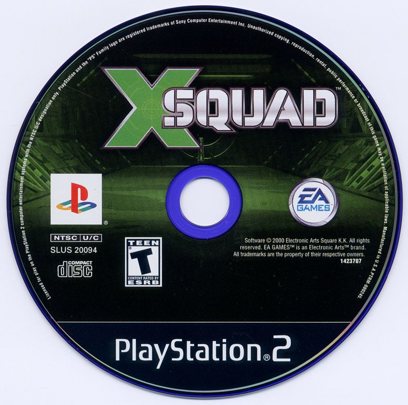 
X Squad | PlayStation 2 | physical media | Region: North America | source-country=Canada,United States | Data by MobyGames.com