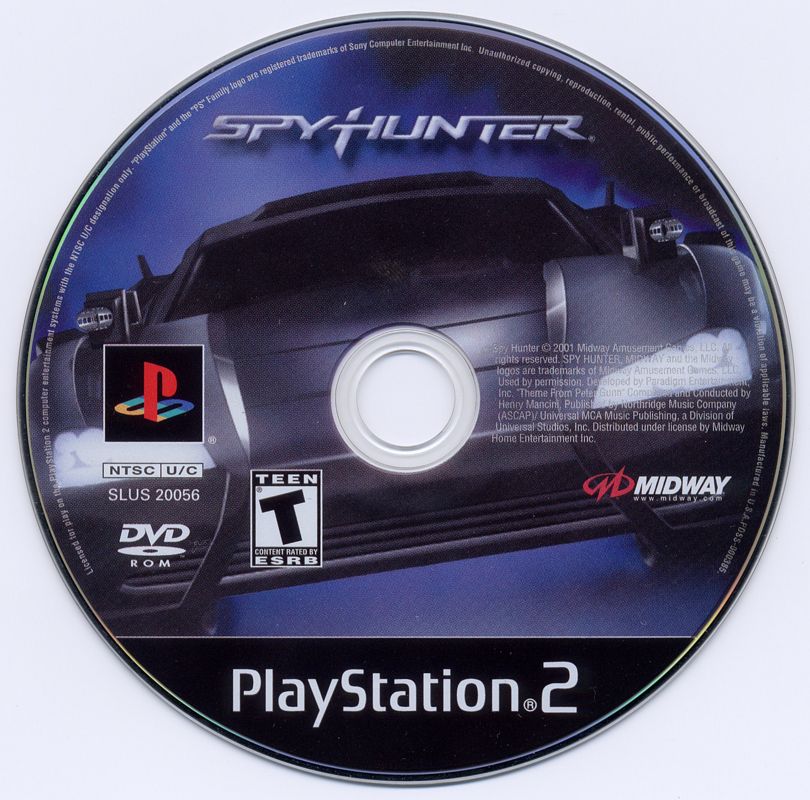 Spy Hunter | PlayStation 2 | physical media | region=North America | source-country=Canada,United States | zypher-v2 | moby-f4ae13468006 | Data by MobyGames.com