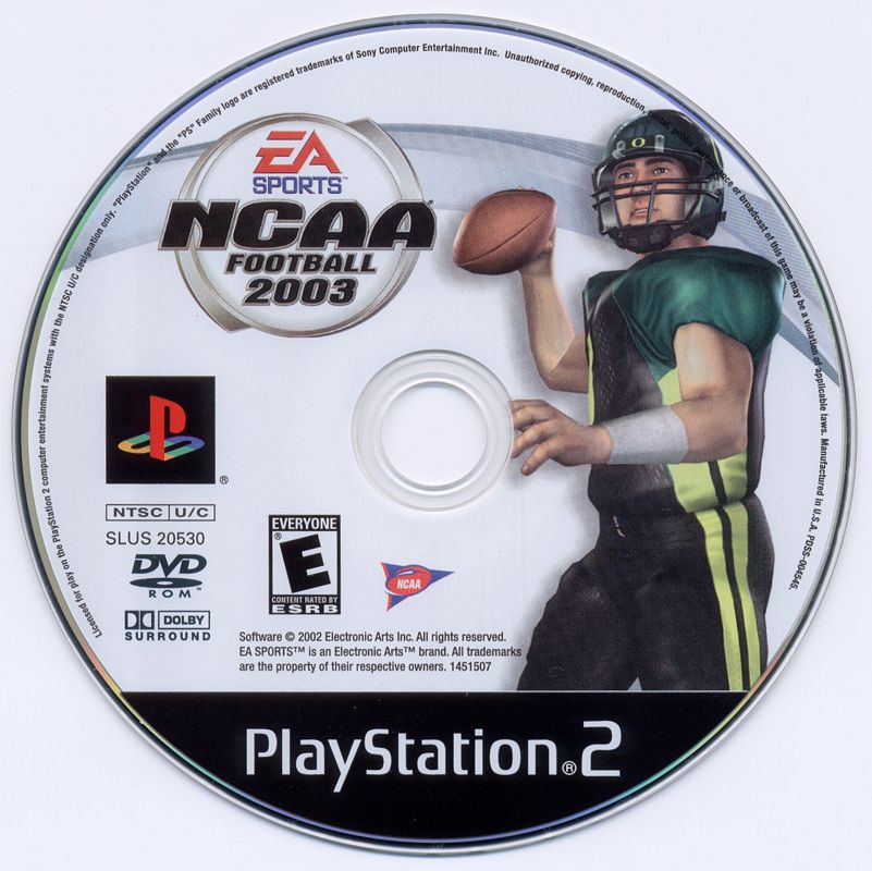 NCAA Football 2003 | PlayStation 2 | physical media | region=North America | source-country=Canada,United States | zypher-v2 | moby-ca4cde603457 | Data by MobyGames.com