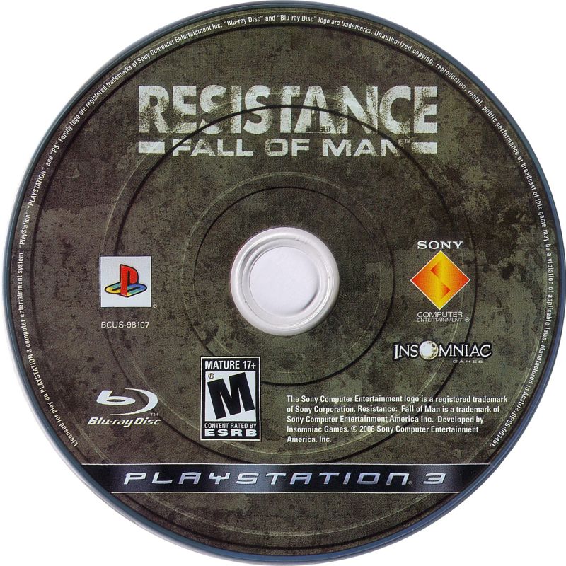 
Resistance: Fall of Man | PlayStation 3 | physical media | Data by MobyGames.com