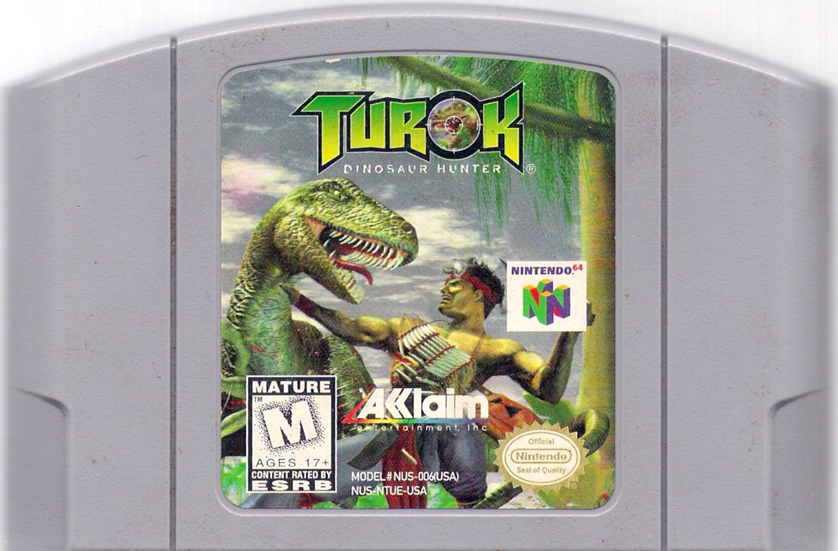 Turok: Dinosaur Hunter | Nintendo 64 | physical media | Data by MobyGames.com