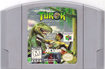 
Turok: Dinosaur Hunter | Nintendo 64 | physical media | Data by MobyGames.com
