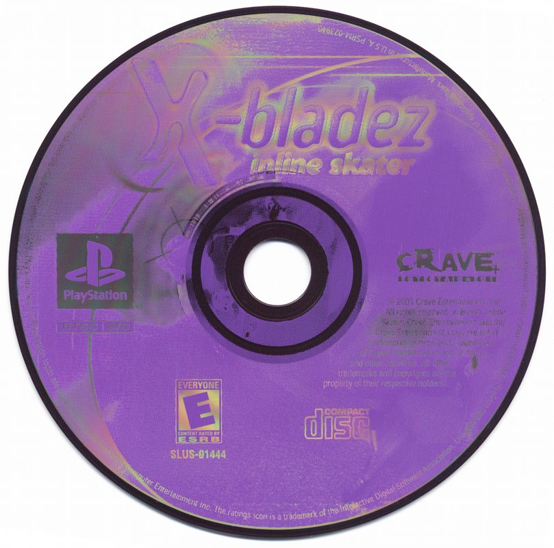 X-Bladez: Inline Skater | PlayStation | physical media | region=North America | source-country=United States | zypher-v2 | moby-c1c8102a90c0 | Data by MobyGames.com
