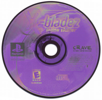 X-Bladez: Inline Skater | PlayStation | physical media | region=North America | source-country=United States | zypher-v2 | moby-c1c8102a90c0 | Data by MobyGames.com