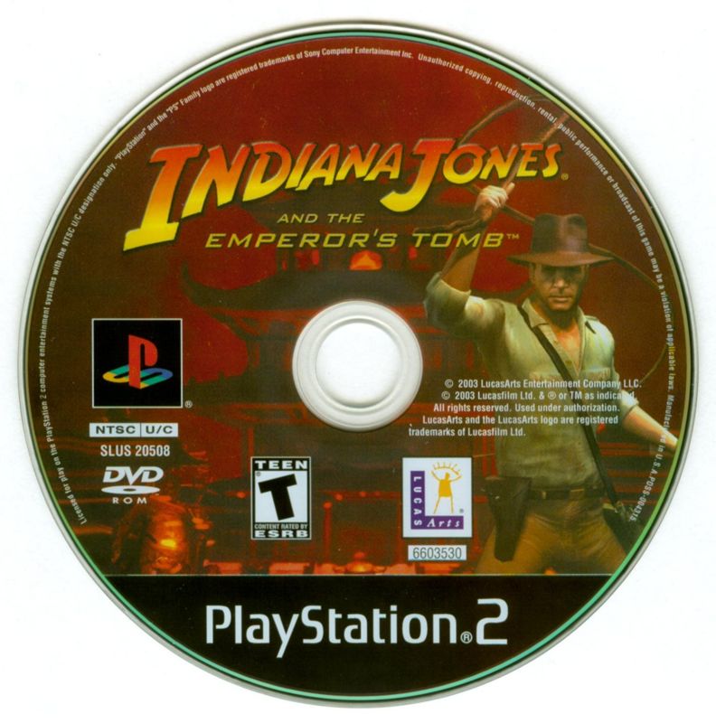 
Indiana Jones and the Emperor's Tomb | PlayStation 2 | physical media | Region: North America | source-country=Canada,United States | Data by MobyGames.com