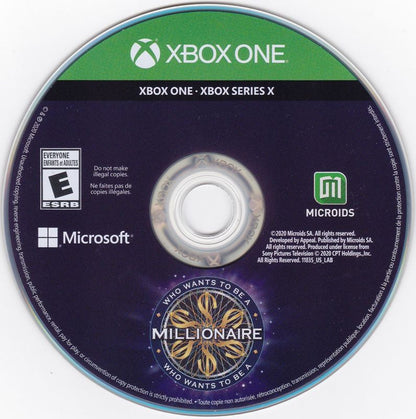 
Who Wants to Be a Millionaire | Xbox Series | physical media | Data by MobyGames.com