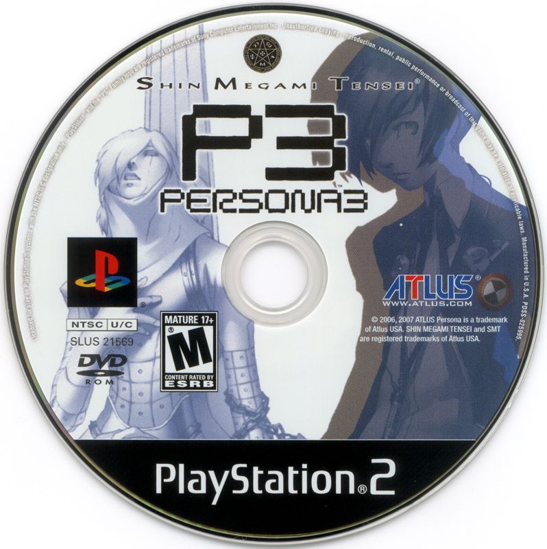 Shin Megami Tensei: Persona 3 | PlayStation 2 | physical media | Region: North America | source-country=United States | Data by MobyGames.com