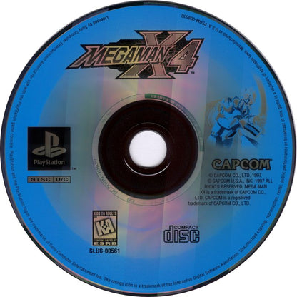
Mega Man X4 | PlayStation | physical media | Data by MobyGames.com