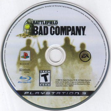 
Battlefield: Bad Company | PlayStation 3 | physical media | Region: North America | source-country=Canada,United States | Data by MobyGames.com