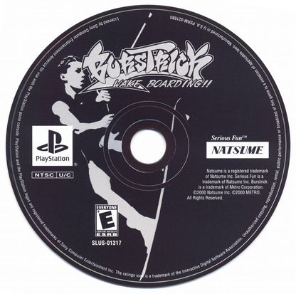 BursTrick: Wake Boarding!! | PlayStation | physical media | region=North America | source-country=United States | zypher-v2 | moby-356a9d49a257 | Data by MobyGames.com