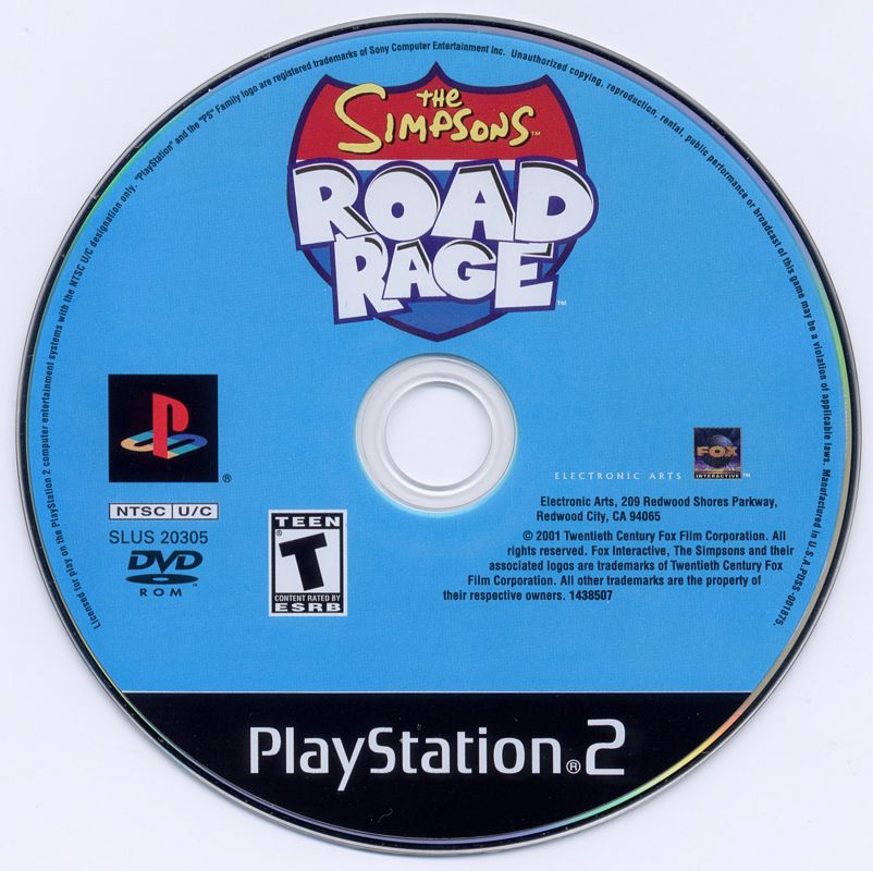 
The Simpsons: Road Rage | PlayStation 2 | physical media | Data by MobyGames.com