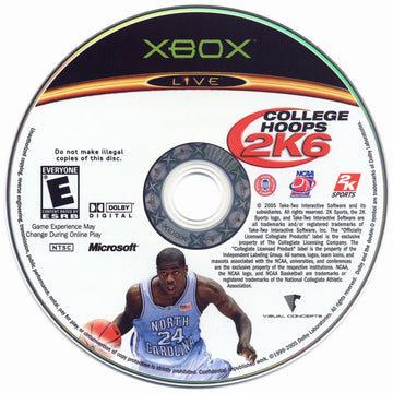 
College Hoops 2K6 | Xbox | physical media | Data by MobyGames.com