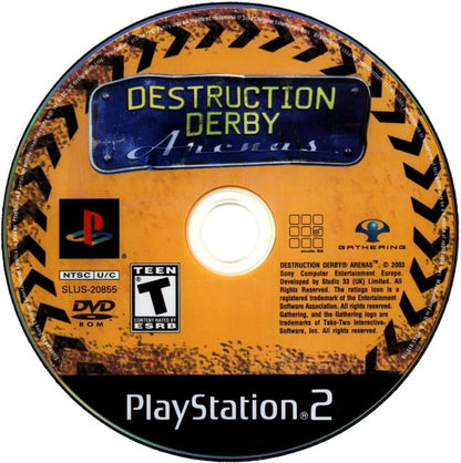 
Destruction Derby: Arenas | PlayStation 2 | physical media | Data by MobyGames.com