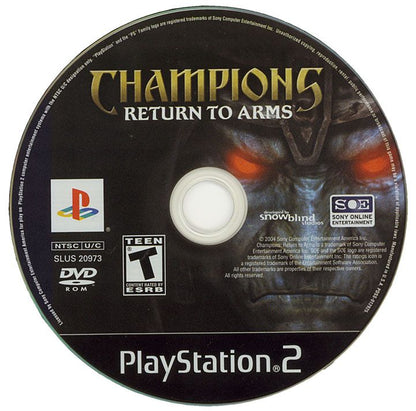 
Champions: Return to Arms | PlayStation 2 | physical media | Data by MobyGames.com