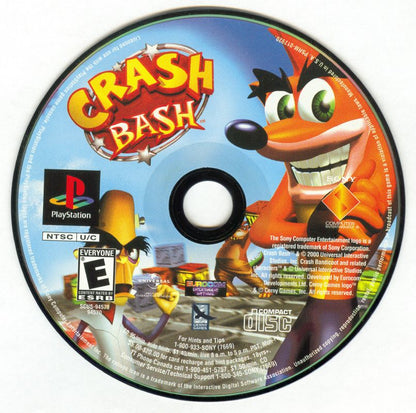 Crash Bash | PlayStation | physical media | region=North America | source-country=United States | zypher-v2 | moby-39f3b8ae6814 | Data by MobyGames.com