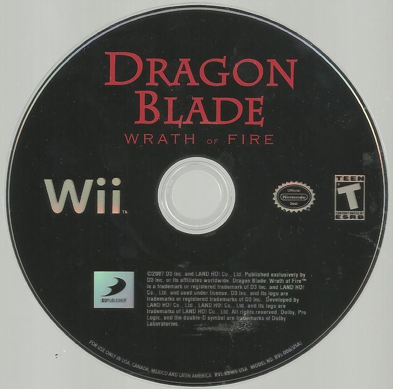Dragon Blade: Wrath of Fire | Wii | physical media | region=North America | source-country=Canada,United States | zypher-v2 | moby-70df98cd4ca0 | Data by MobyGames.com