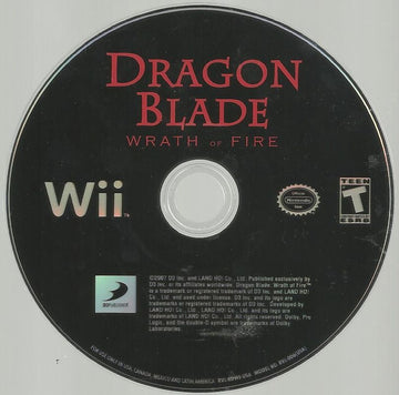 Dragon Blade: Wrath of Fire | Wii | physical media | region=North America | source-country=Canada,United States | zypher-v2 | moby-70df98cd4ca0 | Data by MobyGames.com
