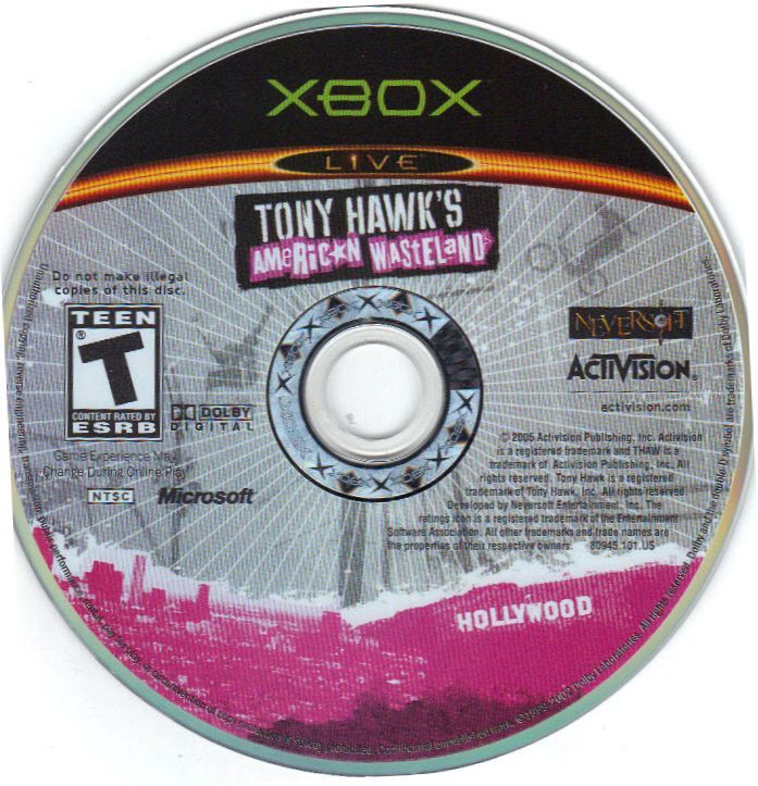 
Tony Hawk's American Wasteland | Xbox | physical media | Data by MobyGames.com