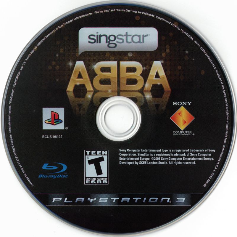 
SingStar: ABBA | PlayStation 3 | physical media | Region: North America | source-country=Canada | Data by MobyGames.com